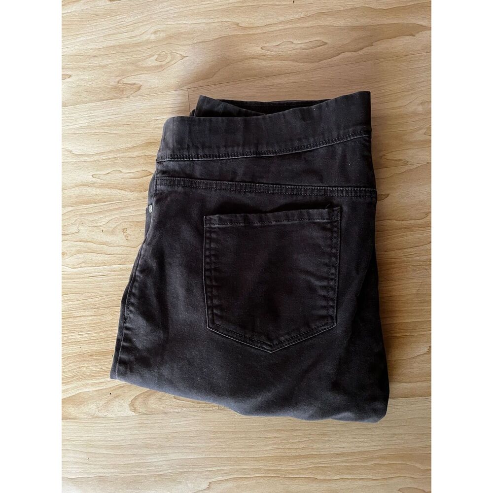 Gloria Vanderbilt brown trousers pants size 12 comfy classic mom pants chino